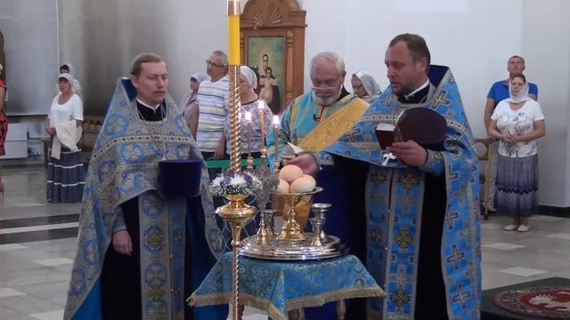 Десна-ТВ: Великий День успения Богородицы в десногорском храме смотреть онлайн