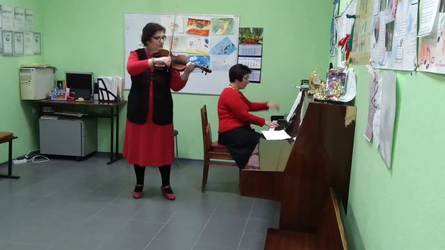 Майя Донатовна Степиньш (скрипка), Нина Федоровна Коновалова (фортепиано) смотреть онлайн