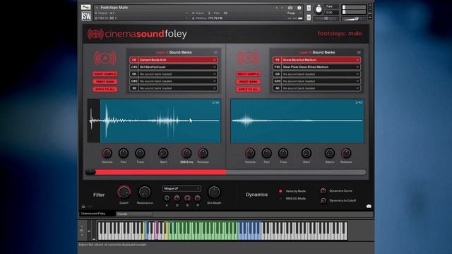 Cinema Sound Foley Library: Overview And Tutorial (Foley Library & Tool For Kontakt)