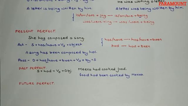 Active and passive voice in english grammar | Active and passive tricks | Paramount classes | Shrey смотреть онлайн