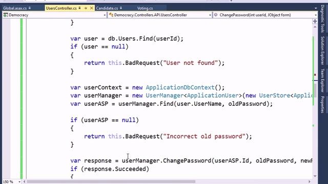 59 - Sistema Votación - WEB API - Users methods смотреть онлайн