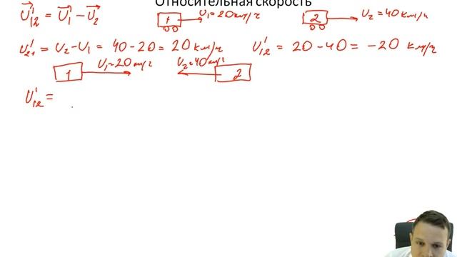 ФИЗИКА ЕГЭ 2021. Кинематика. Средняя и относительная скорость. смотреть онлайн