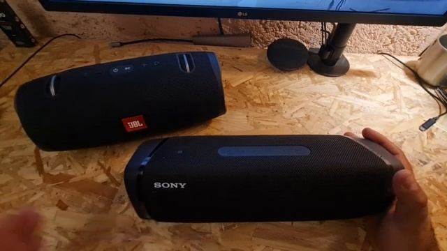 JBL XTREME 2 - SONY XB43 ... MI OPINION...!!! смотреть онлайн