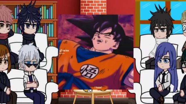 Jujutsu kaisen react to Goku || Dragon Ball Z ||? смотреть онлайн