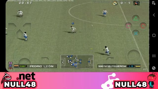 Play Pro Evolution Soccer 2011 PS2 Emulator - Damon PS2 PRO - PES 2011 Android Gameplay - 2021 смотреть онлайн