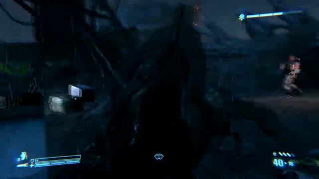 Aliens: Colonial Marines прохождение элитного чужого (gameplay обзор) смотреть онлайн