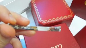 Купил подделку Cartier,от оригинала не отличить.
