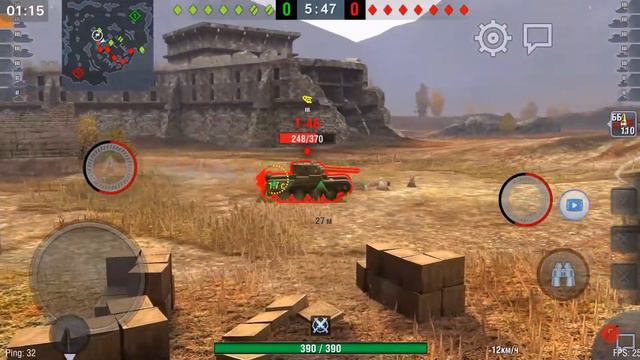 Краткий Новогодний  обзор Немецкого танка Pz S35 :))