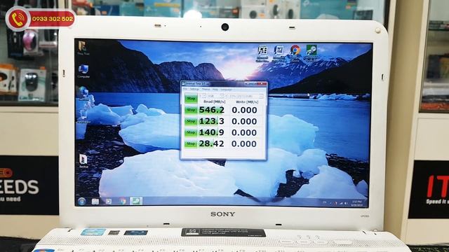 Review tốc độ laptop Sony VPCEG37FM sau khi nâng cấp SSD смотреть онлайн