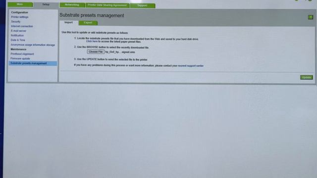 Adding Profiles To The HP Latex