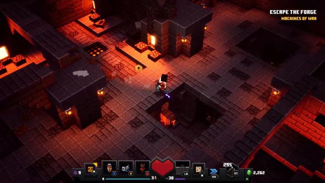 Minecraft Dungeons - Fiery Forge Playthrough - Default III смотреть онлайн