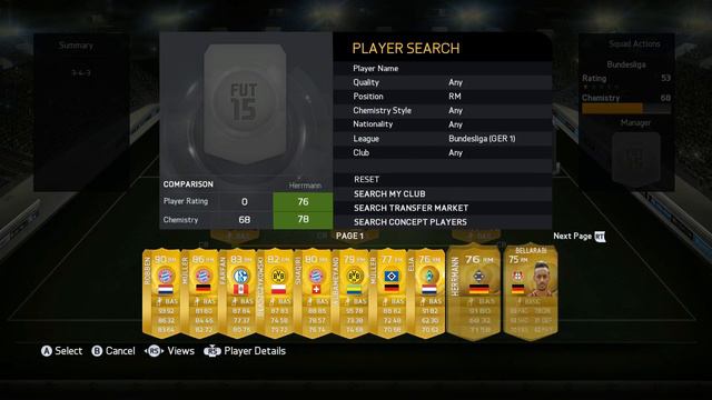 FIFA 15 Bundesliga Players Ratings смотреть онлайн