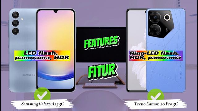 Samsung A25 5G Vs Tecno Camon 20 Pro 5G | Bagus Mana? Tecno Camon 20 Pro 5G Vs Samsung A25 5G смотреть онлайн