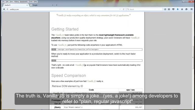 What is Vanilla JS? смотреть онлайн