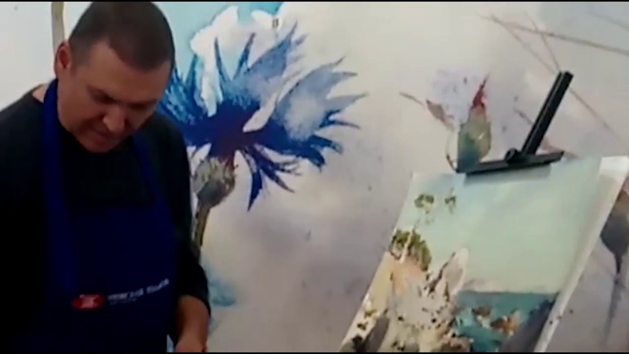 Российская выставка акварели "Воспоминания о весне" смотреть онлайн