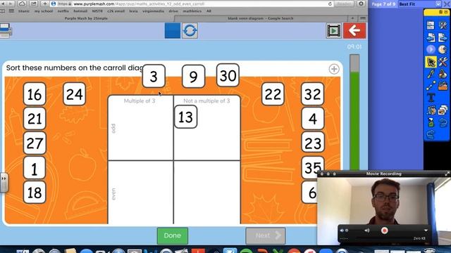 Venn and Carroll Diagrams - P6 MF смотреть онлайн