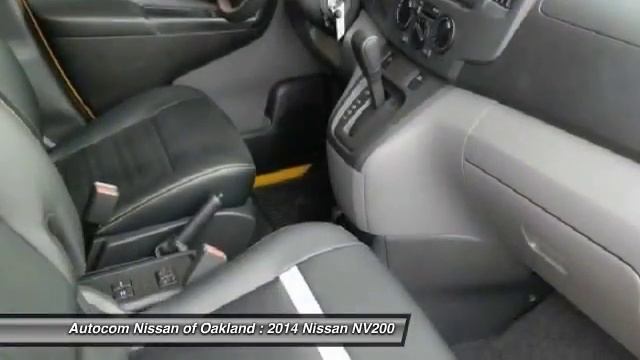 2014 Nissan NV200 Autocom Nissan of Oakland - Bay Area CA N140682 смотреть онлайн