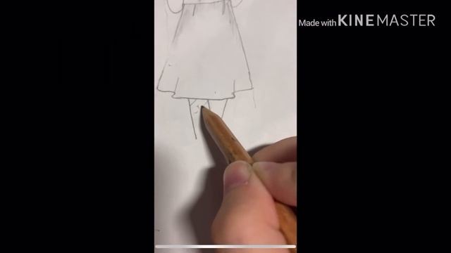 Как нарисовать девочку с шариком/How to draw a girl with balloon смотреть онлайн