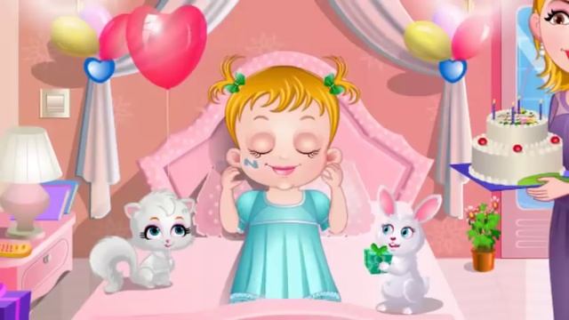 Малышка Хейзел отмечает день рождения - игра для девочек смотреть онлайн