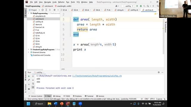 Ruby Cucumber Test Automation - Session 3 - Ruby Programming Methods and Functions Tutorial смотреть онлайн