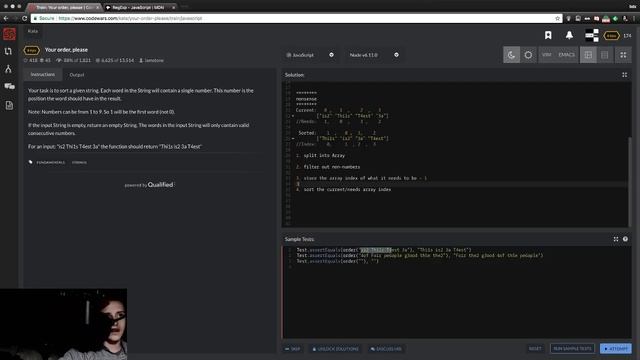 Day 238 - Year of Streaming & Learning to Code #programming #CODEWARS #bdx_inc смотреть онлайн