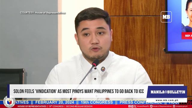 Solon feels 'vindication' as most Pinoys want Philippines to go back to ICC смотреть онлайн