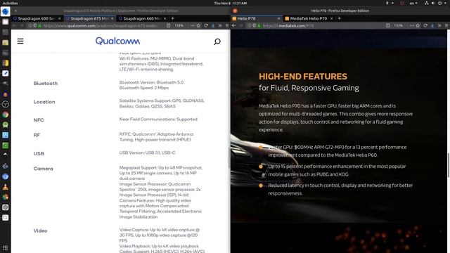 Qualcomm Snapdragon 675 vs MediaTek Helio P70 | Qualcomm Snapdragon 660 смотреть онлайн