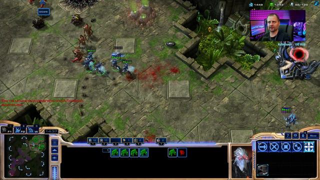Starcraft II | Испытание | Достичь лиги "Алмаз" | Стрим 15 смотреть онлайн