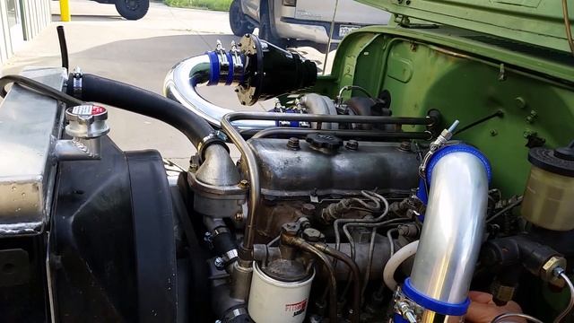 1978 78 Toyota BJ40 B engine intercooled turbo diesel Land Cruiser CO USA FJ40 смотреть онлайн