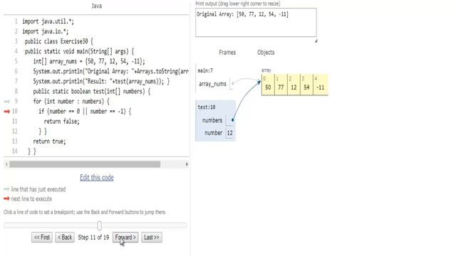 w3resource.com: Java Array Exercise-30 смотреть онлайн