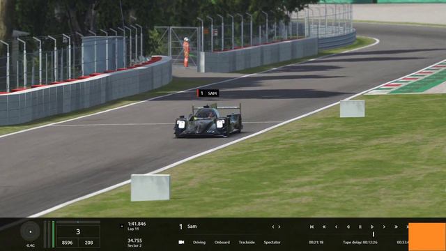 Monza Hotlap - Oreca 07 Gibson LMP2 (rFactor 2) смотреть онлайн