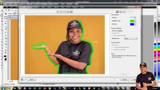 How To Remove and Edit Image Background in #CorelDraw смотреть онлайн