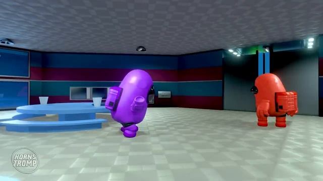 AMONG US 3D ANIMATION - GHOST & MINI CREWMATE #16 смотреть онлайн