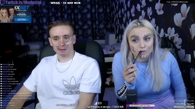 ❤️ НАБИЛИ ТАТУИРОВКИ НА ЛИЦЕ ❤️.MODESTAL РАЗГОВОРНЫЙ СТРИМ ПРО ПОЕЗДКУ смотреть онлайн