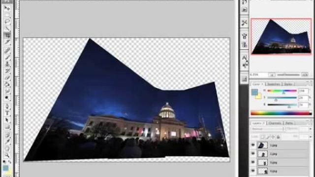 Photoshop Tutorial: Panoramic смотреть онлайн