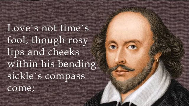 William Shakespeare Poetry -  Sonnet 116 By William Shakespeare