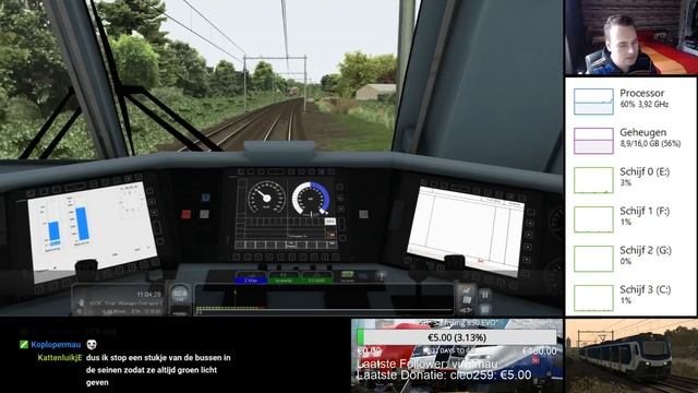 Cargo naar Sloe (BR 189 Locon) - Train Simulator 2017 (Livestream #1) смотреть онлайн