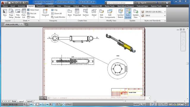 Autodesk Product Design Suite - Test Drive - AutoCAD Mechanical смотреть онлайн