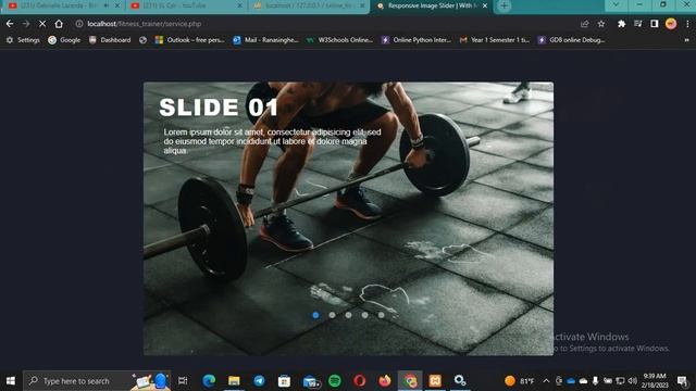 Online Fitness Trainer System This is My First Web Project | php with source code смотреть онлайн