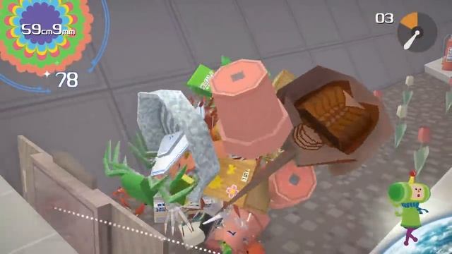 Katamari Damacy REROLL - 3 - fabulous onigiri (rice ball) смотреть онлайн