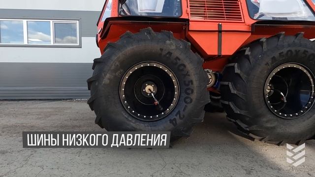 Снегоболотоход "FENIX" с прицепом смотреть онлайн