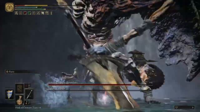 Elden Ring - Valiant Gargoyles Boss Fight смотреть онлайн