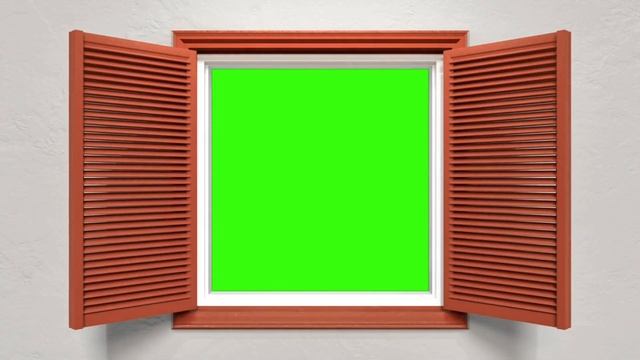 Green screen background window. Window opening no copyright. смотреть онлайн