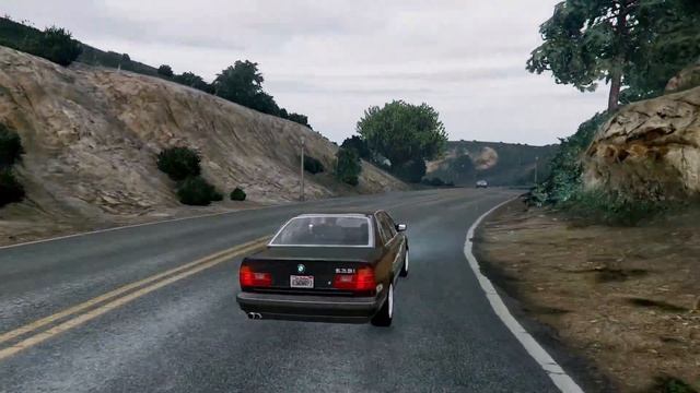 GTA V BMW 535i (E34) (Car Mod) смотреть онлайн