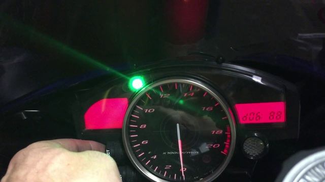 2006 Yamaha R6 Diagnostic code 14. Code 59, TPS problem. смотреть онлайн