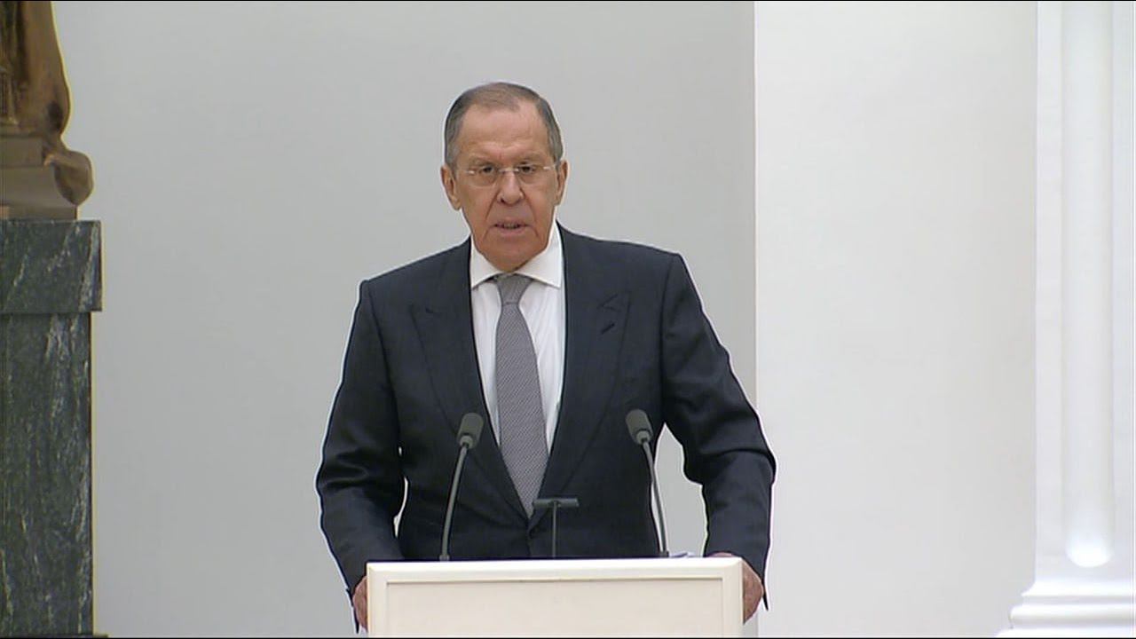 Выступление С.Лаврова на заседании Совета Безопасности, Москва, 21 февраля 2022 года смотреть онлайн