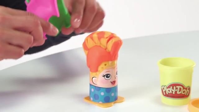 Набор Play-Doh (Плей-До) «Сумасшедшие прически» смотреть онлайн