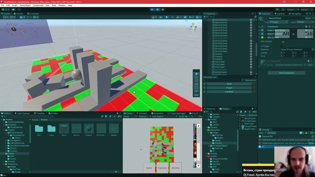 Как сделать tower defence unity, наводим тавера на монстров и стреляем, 3 часть смотреть онлайн