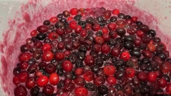 Blueberry Cranberry Jam ??Чернично—Клюквенное Варенье