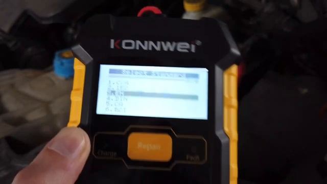 Konnwei KW510 battery tester operation смотреть онлайн